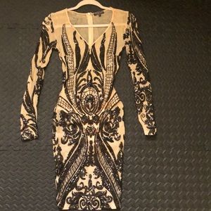 FashionNova long sleeve dress
